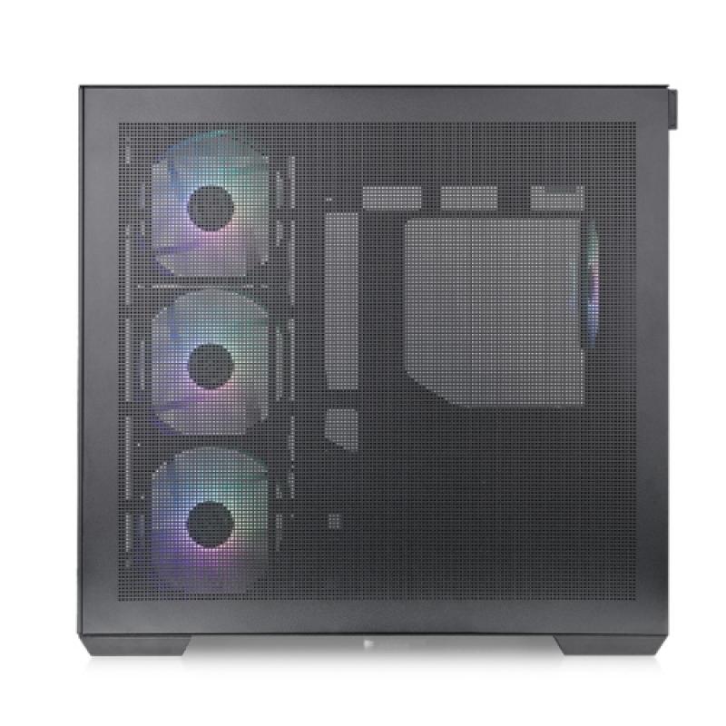 Caja ordenador gaming thermaltake view 380 cx1 atx argb cristal templado negro