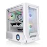 Caja ordenador gaming thermaltake ceres 350 mx atx argb cristal templado blanco