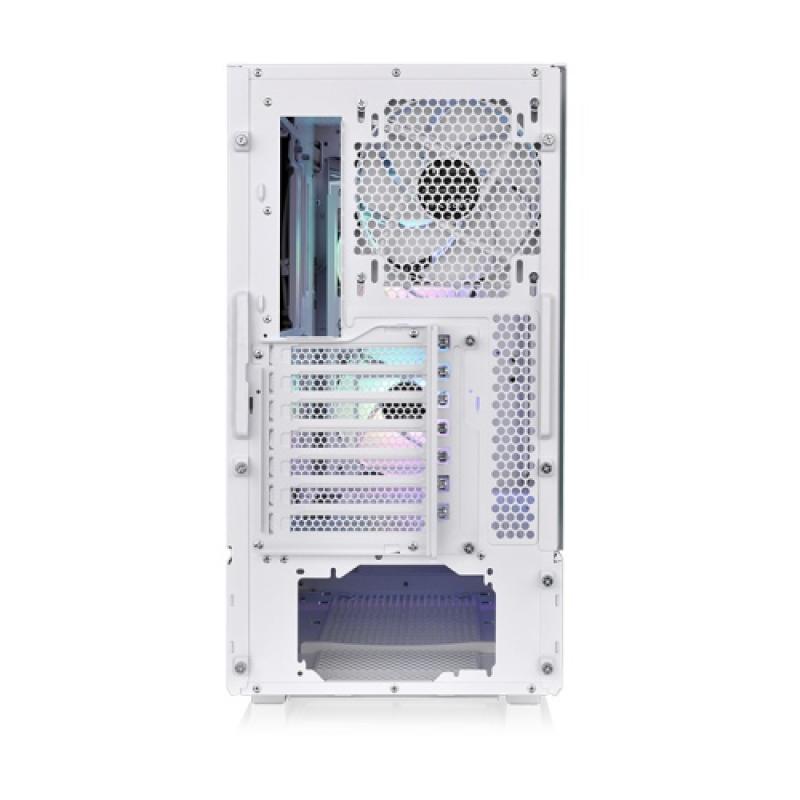 Caja ordenador gaming thermaltake ceres 350 mx atx argb cristal templado blanco