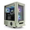 Caja ordenador gaming thermaltake ceres 350 mx atx argb cristal templado verde
