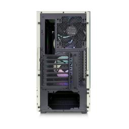 Caja ordenador gaming thermaltake ceres 350 mx atx argb cristal templado verde