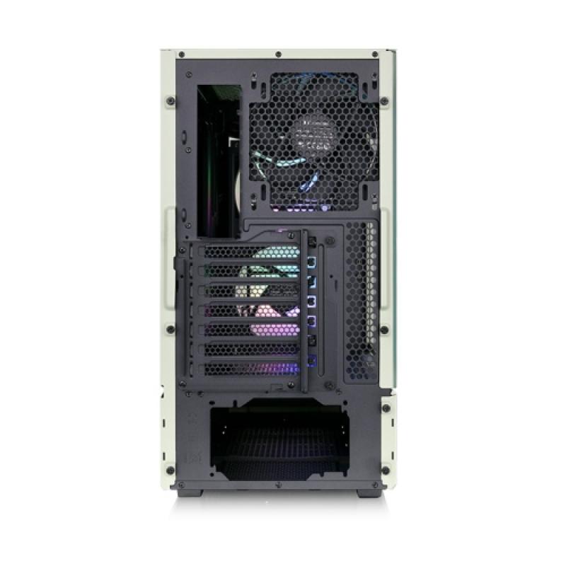 Caja ordenador gaming thermaltake ceres 350 mx atx argb cristal templado verde