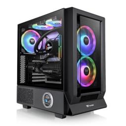 Caja ordenador gaming thermaltake ceres 350 mx atx argb cristal templado negra