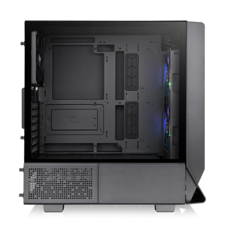 Caja ordenador gaming thermaltake ceres 350 mx atx argb cristal templado negra