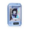 Caja ordenador gaming thermaltake tower 250 mini - itx cristal templado azul