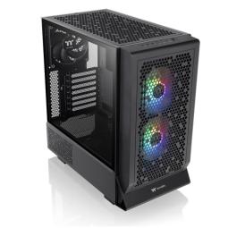 Caja ordenador gaming thermaltake ceres 330 tg atx argb cristal templado negra