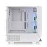 Caja ordenador gaming thermaltake ceres 330 tg atx argb cristal templado blanca