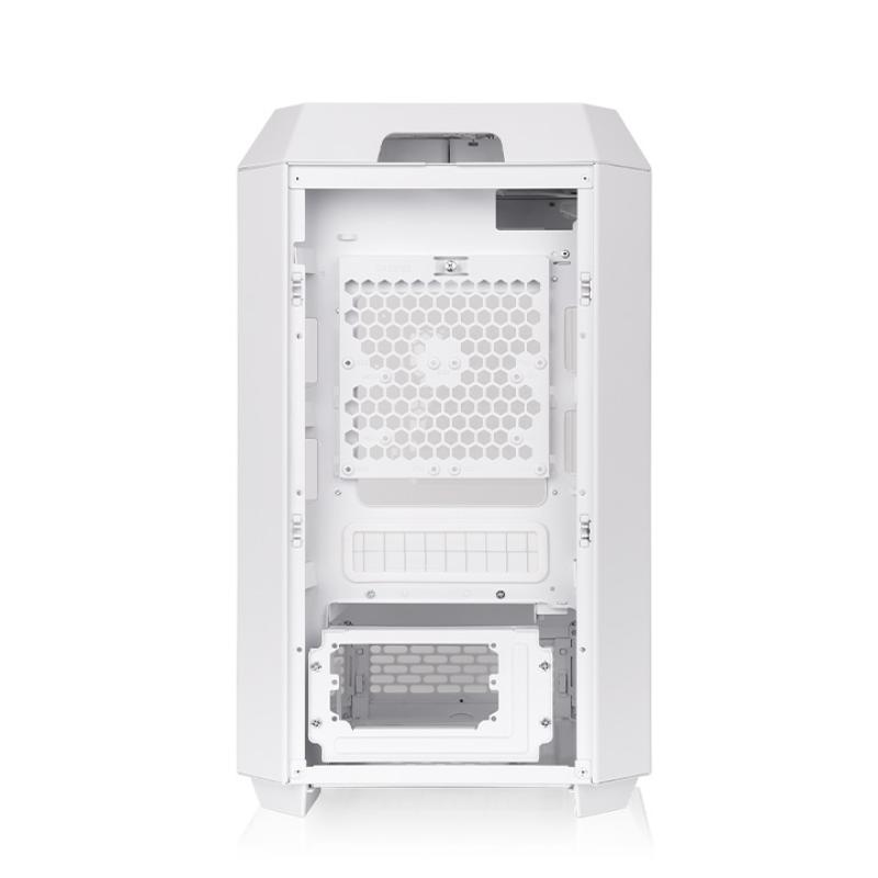 Caja ordenador gaming thermaltake tower 250 mini - itx cristal templado blanca
