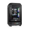 Caja ordenador gaming thermaltake tower 250 mini - itx cristal templado negra