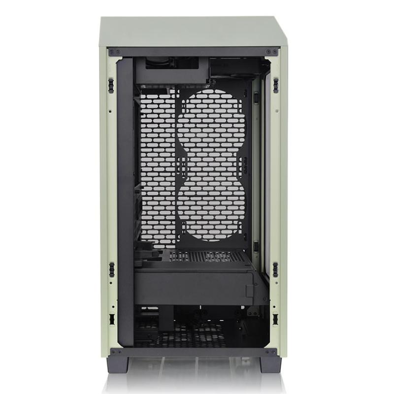 Caja ordenador gaming thermaltake the tower 200 mini - itx cristal templado verde