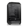 Caja ordenador gaming thermaltake the tower t300 matx cristal templado negra