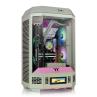 Caja ordenador gaming thermaltake the tower t300 matx cristal templado verde