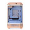 Caja ordenador gaming thermaltake the tower t300 matx cristal templado durazno