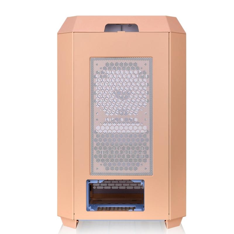 Caja ordenador gaming thermaltake the tower t300 matx cristal templado durazno