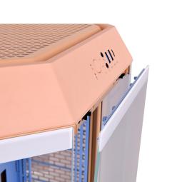 Caja ordenador gaming thermaltake the tower t300 matx cristal templado durazno