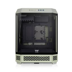 Caja ordenador gaming thermaltake the tower t300 matx cristal templado verde