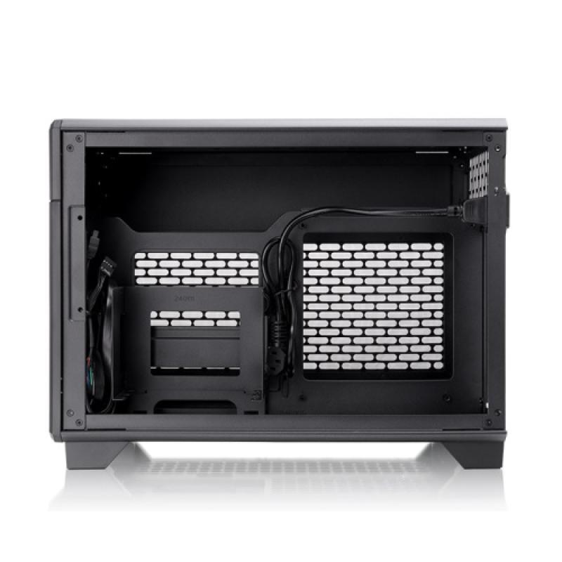 Caja ordenador gaming thermaltake tr100 matx negro