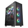 Caja ordenador gaming thermaltake v250g argb air atx cristal templado negra