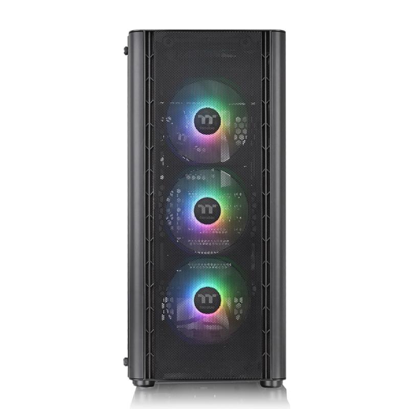 Caja ordenador gaming thermaltake v250g argb air atx cristal templado negra