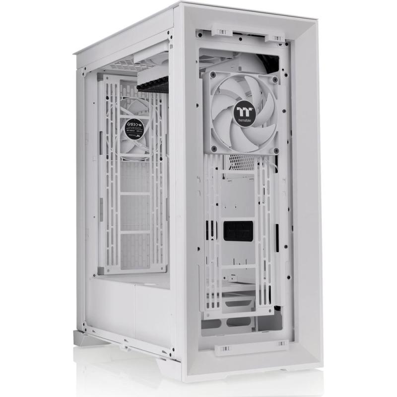 Caja ordenador gaming thermaltalke cte t500 air e - atx cristal templado blanca