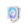 Ventilador disipador nox hummer r - 400 argb blanco