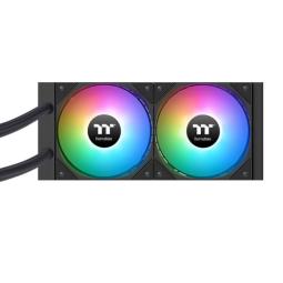 Kit refrigeracion liquida cpu thermaltake la240 - s argb 2x 120mm negro