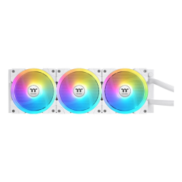 Kit refrigeracion liquida cpu thermaltake magfloe 360 argb 3x 120mm blanco