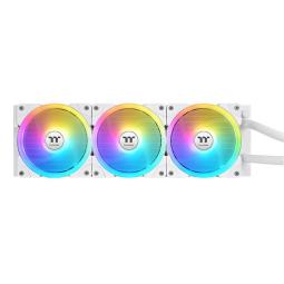 Kit refrigeracion liquida cpu thermaltake magfloe 420 argb 3x 140mm blanco