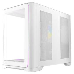 Caja ordenador gaming antec c5 curve argb atx cristal templado blanca