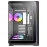 Caja ordenador gaming antec c5 curve argb atx cristal templado negra