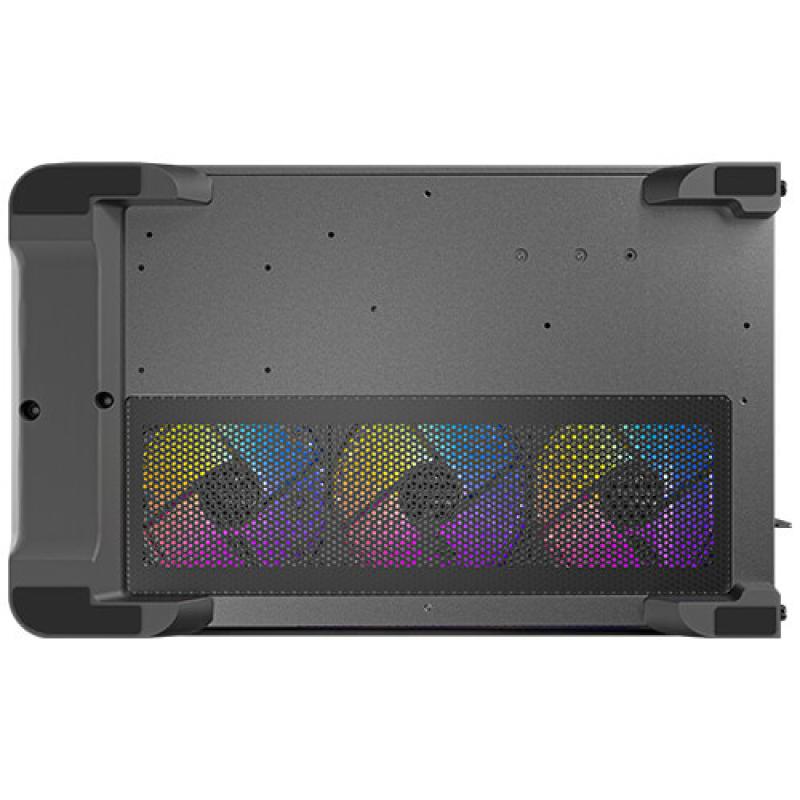 Caja ordenador gaming antec c5 curve argb atx cristal templado negra