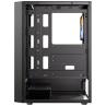Caja ordenador gaming antec ax26 argb elite atx cristal templado negra