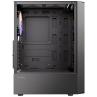 Caja ordenador gaming antec ax26 argb elite atx cristal templado negra