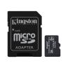 Tarjeta memoria micro secure digital sdhc 8gb kingston industrial clase 10 uhs - i u3 + adaptador sd