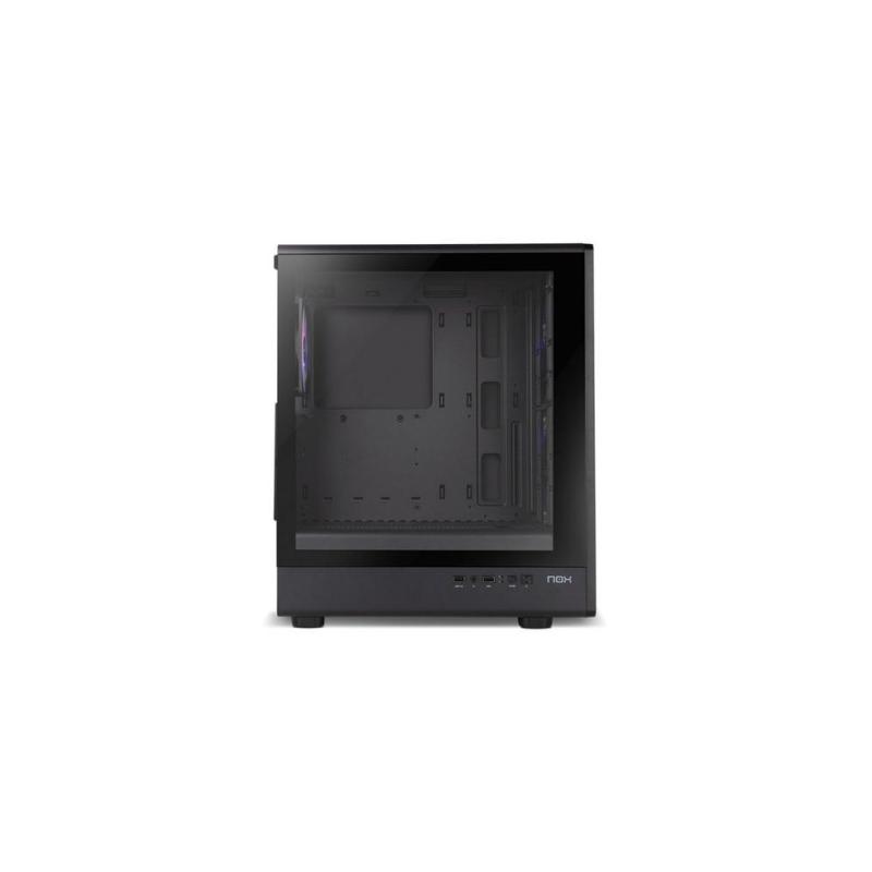 Caja ordenador gaming nox mesh infinity iota atx argb cristal templado negra