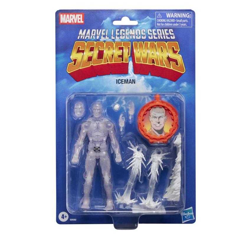 Figura hasbro marvel legends series secret wars ice man