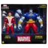 Pack 2 figuras hasbro marvel legends series marvel's starfox & champion of the universe