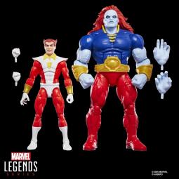 Pack 2 figuras hasbro marvel legends series marvel's starfox & champion of the universe