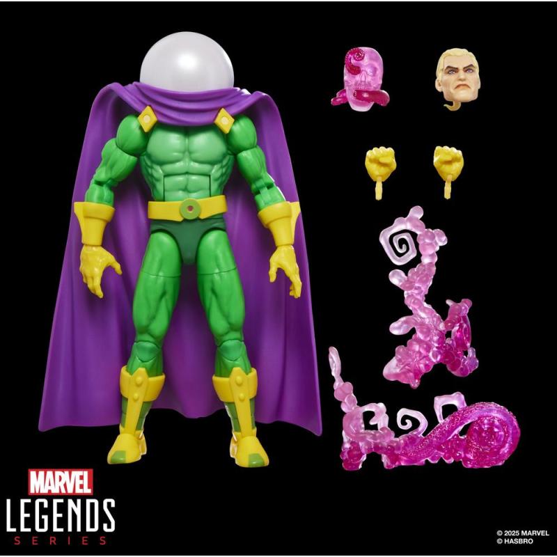 Figura hasbro marvel comics spider - man retro marvel's mysterio