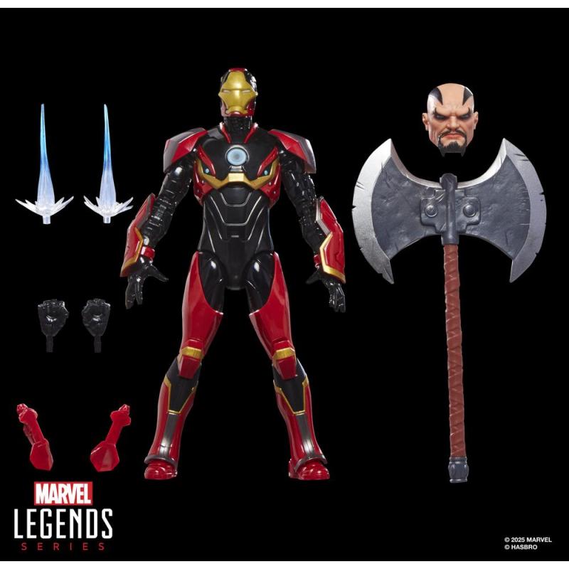 Figura hasbro marvel legends series iron man (mark 72)