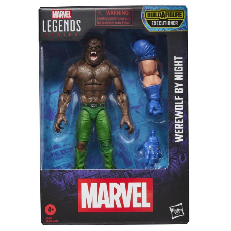 Figura hasbro marvel legends series werewolf by night