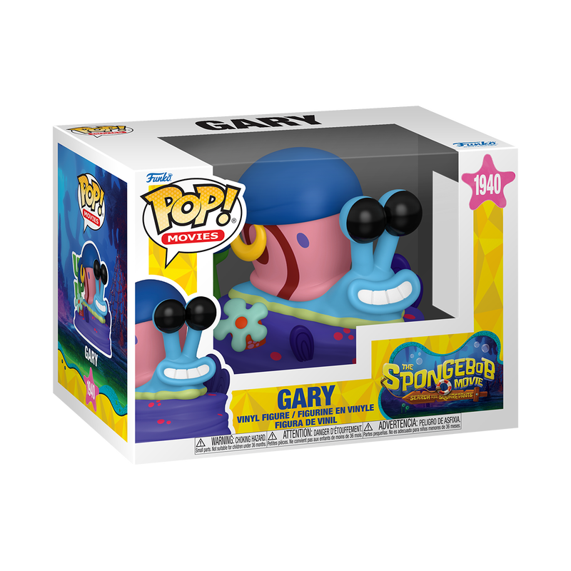 Funko pop! nickelodeon bob esponja gary pirata