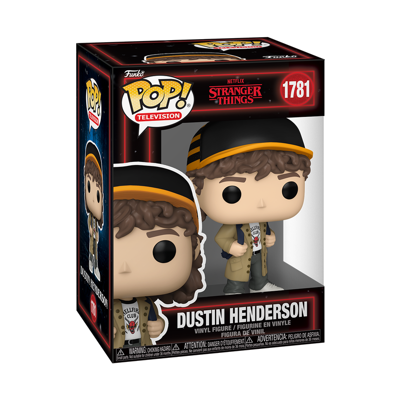Funko pop! tv stranger things dustin henderson