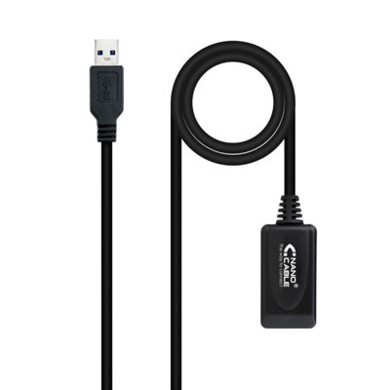 Cable prolongador nanocable con amplificador usb 3.0 usb - a - m - usb - a - h 5 m