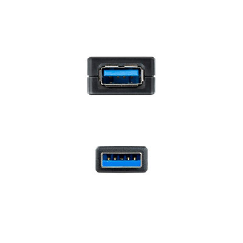 Cable prolongador nanocable con amplificador usb 3.0 usb - a - m - usb - a - h 5 m
