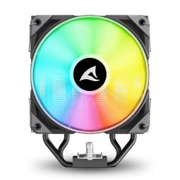 Ventilador cpu sharkoon a40 rgb 120mm negro