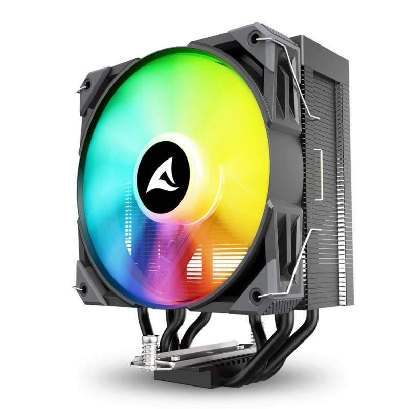Ventilador cpu sharkoon a40 rgb 120mm negro