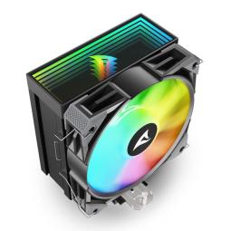 Ventilador cpu sharkoon a40 rgb 120mm negro