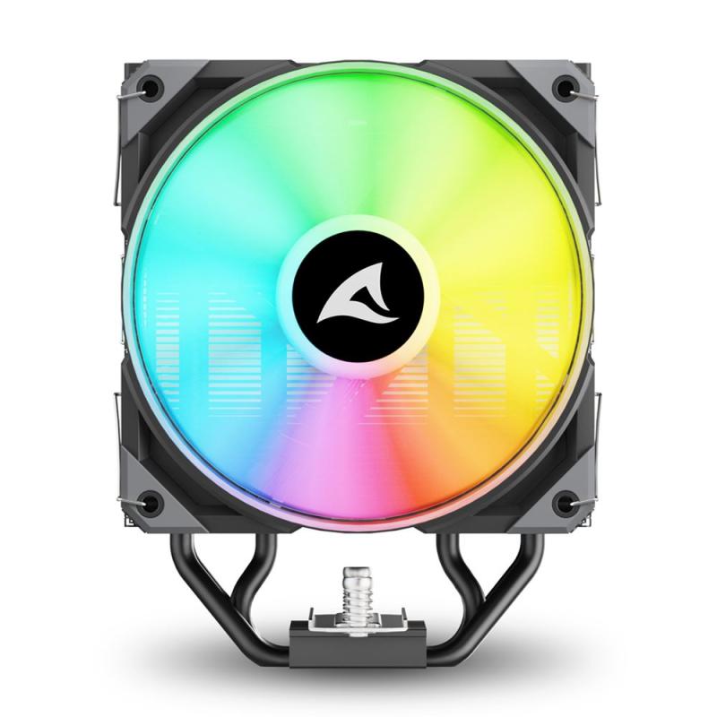 Ventilador cpu sharkoon a40 rgb 120mm negro