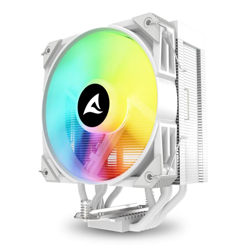 Ventilador cpu sharkoon a50 rgb 120mm blanco